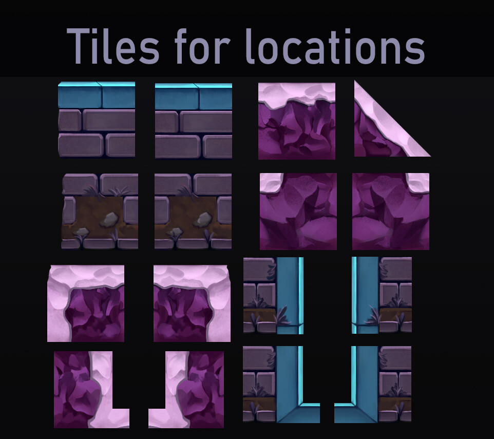 ArtStation Tiles for locations