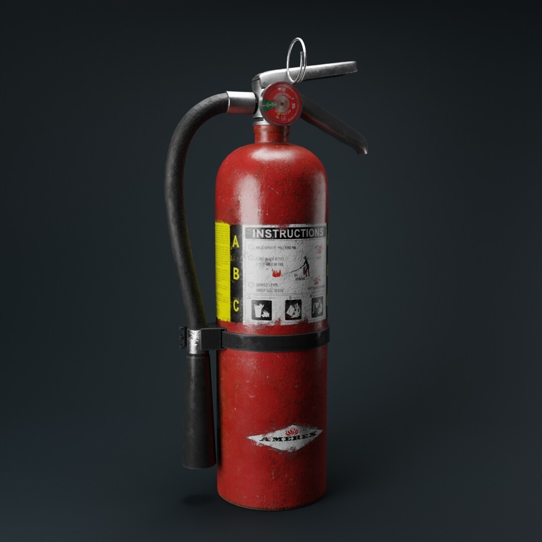 ArtStation - Fire extinguisher