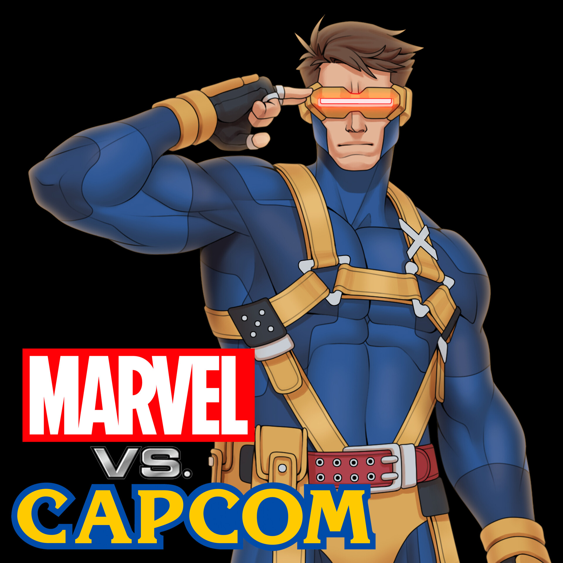 ArtStation Marvel VS Fanart Cyclops