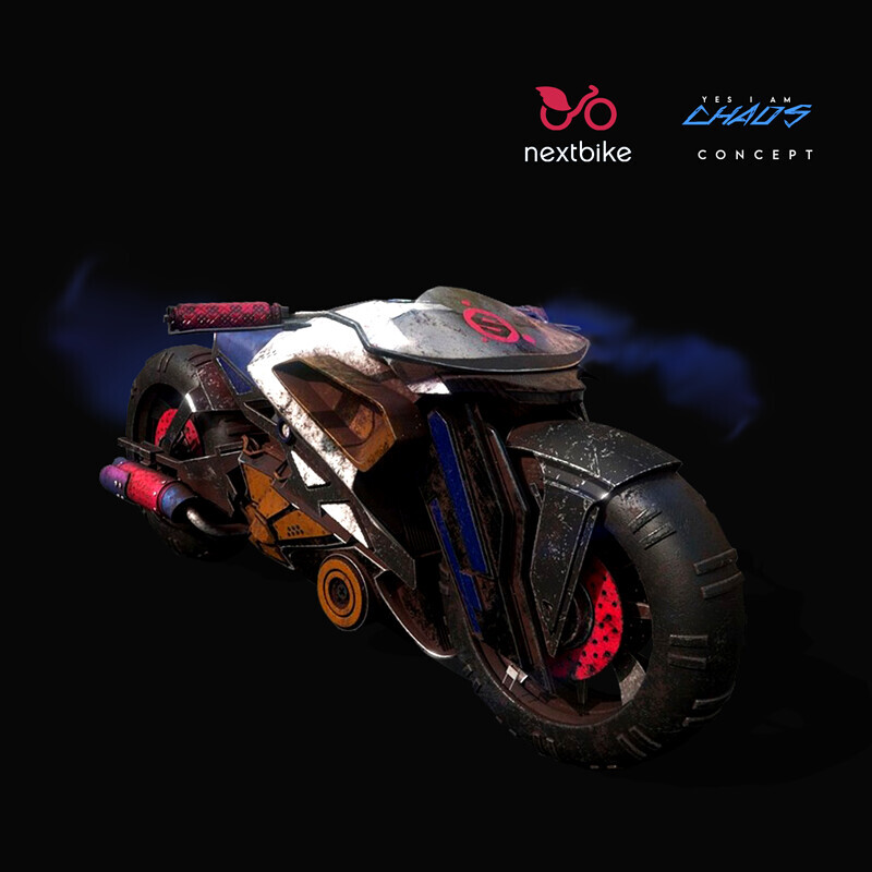 ArtStation - NextBike 3D Scifi Bike | YESIAMCHAOS