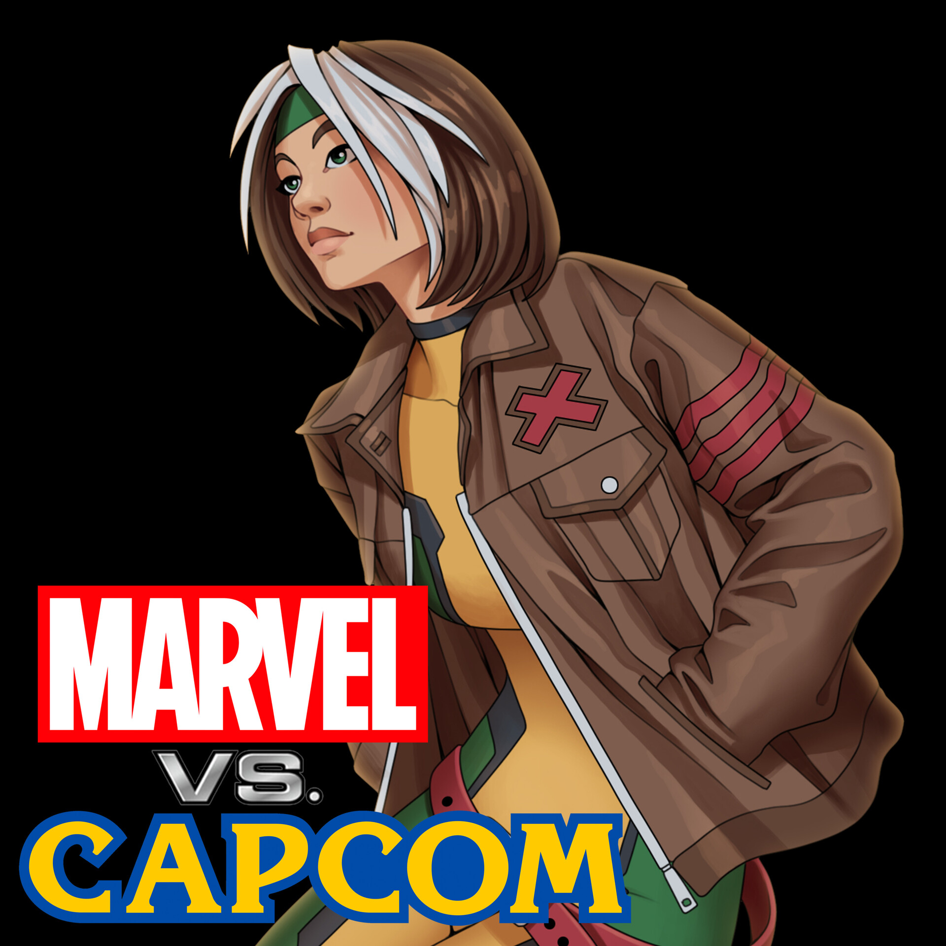 Artstation Marvel Vs Capcom Fanart Rogue 