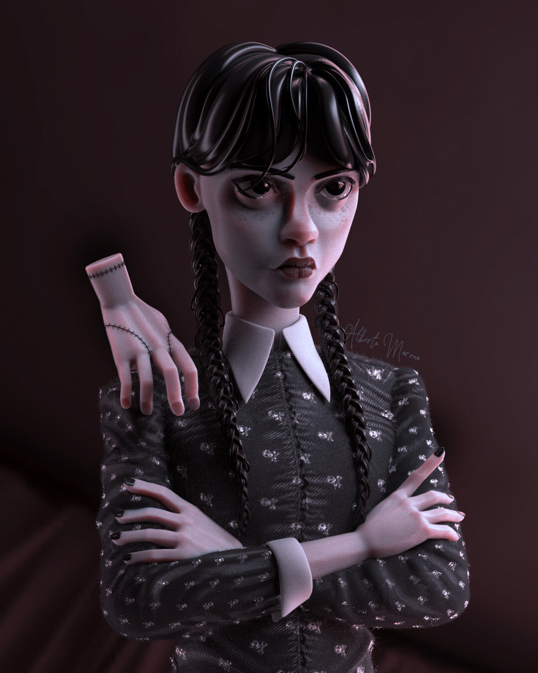 ArtStation - Wednesday Addams