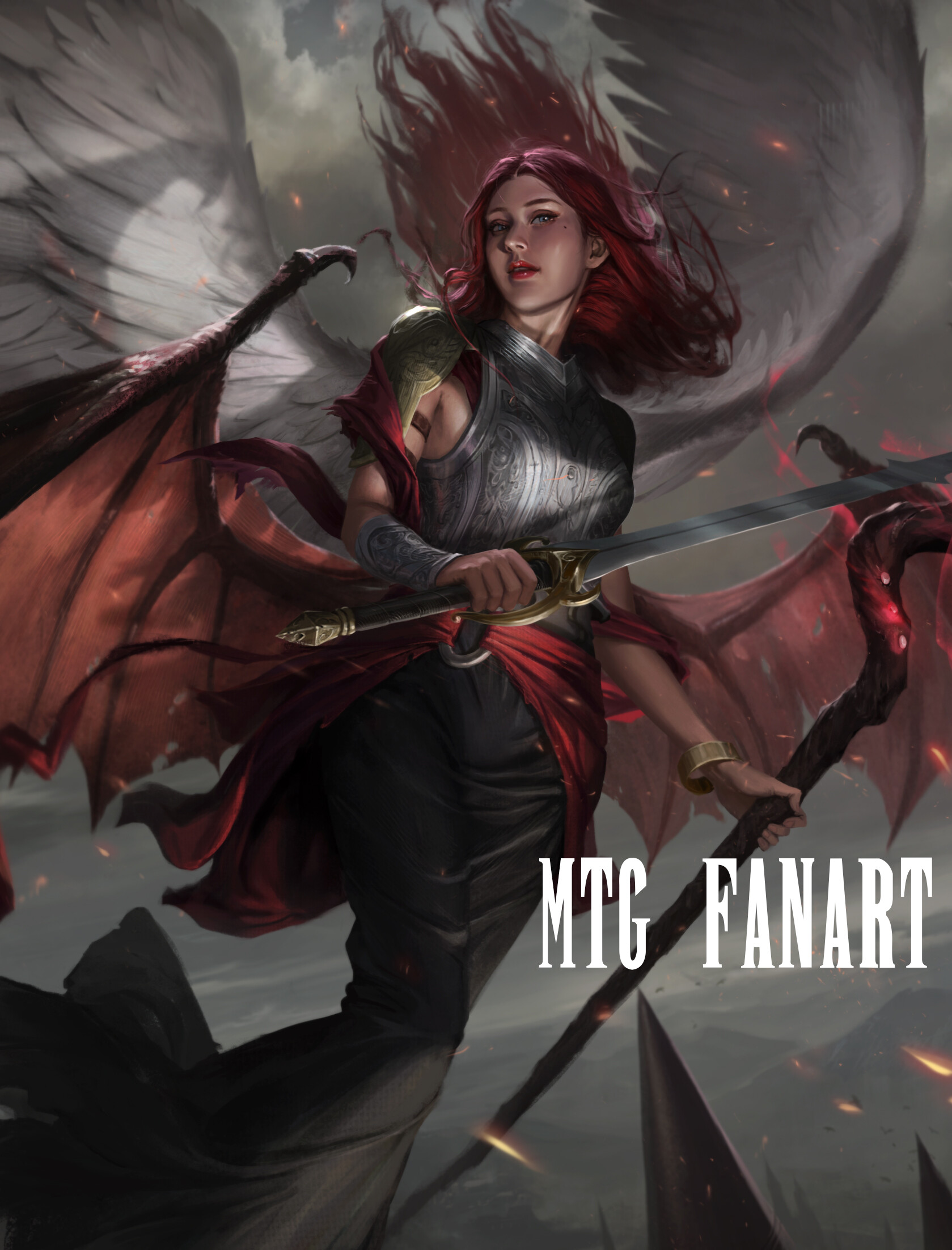 Allen Hsieh(帥破) MTGKaalia (fan art)