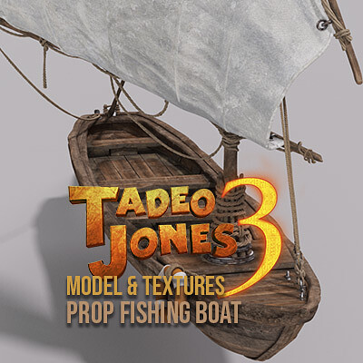 ArtStation - Tadeo Jones 3 - Fishing Boat