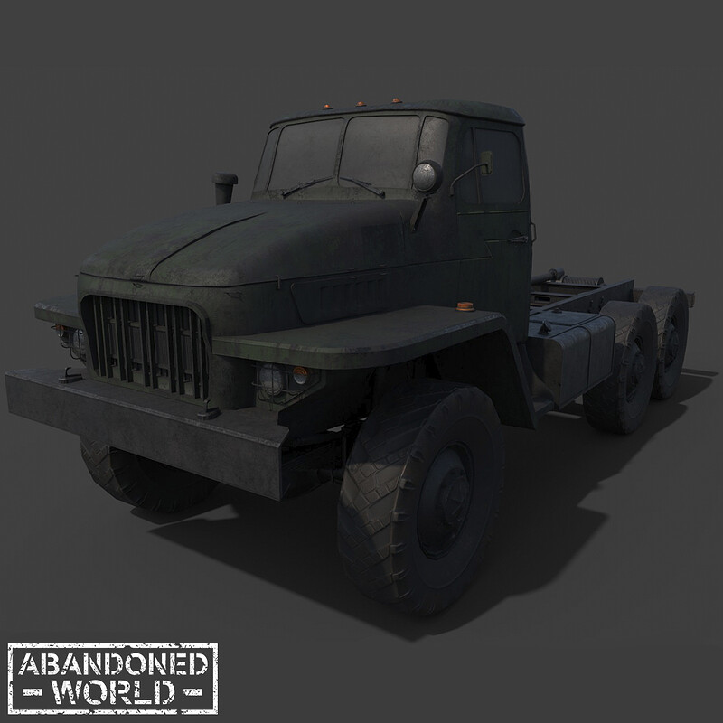 Military Truck - Render for CgTrader