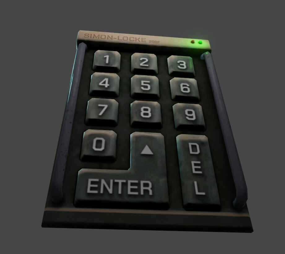 ArtStation - Keypad panel
