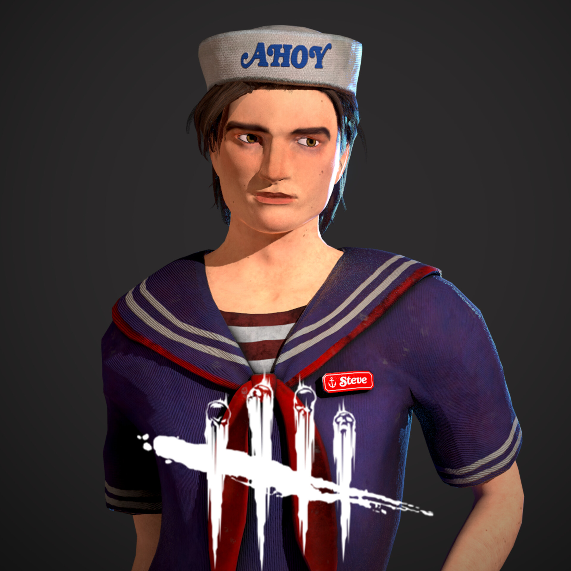 ArtStation Steve Harrington Scoops Ahoy