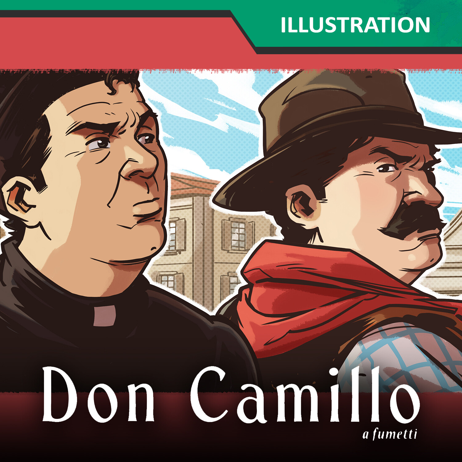 ArtStation Don Camillo (2018) banner and characters