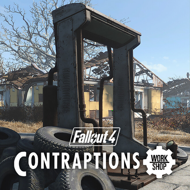 ArtStation Fallout 4 Contraptions Work Shop DLC