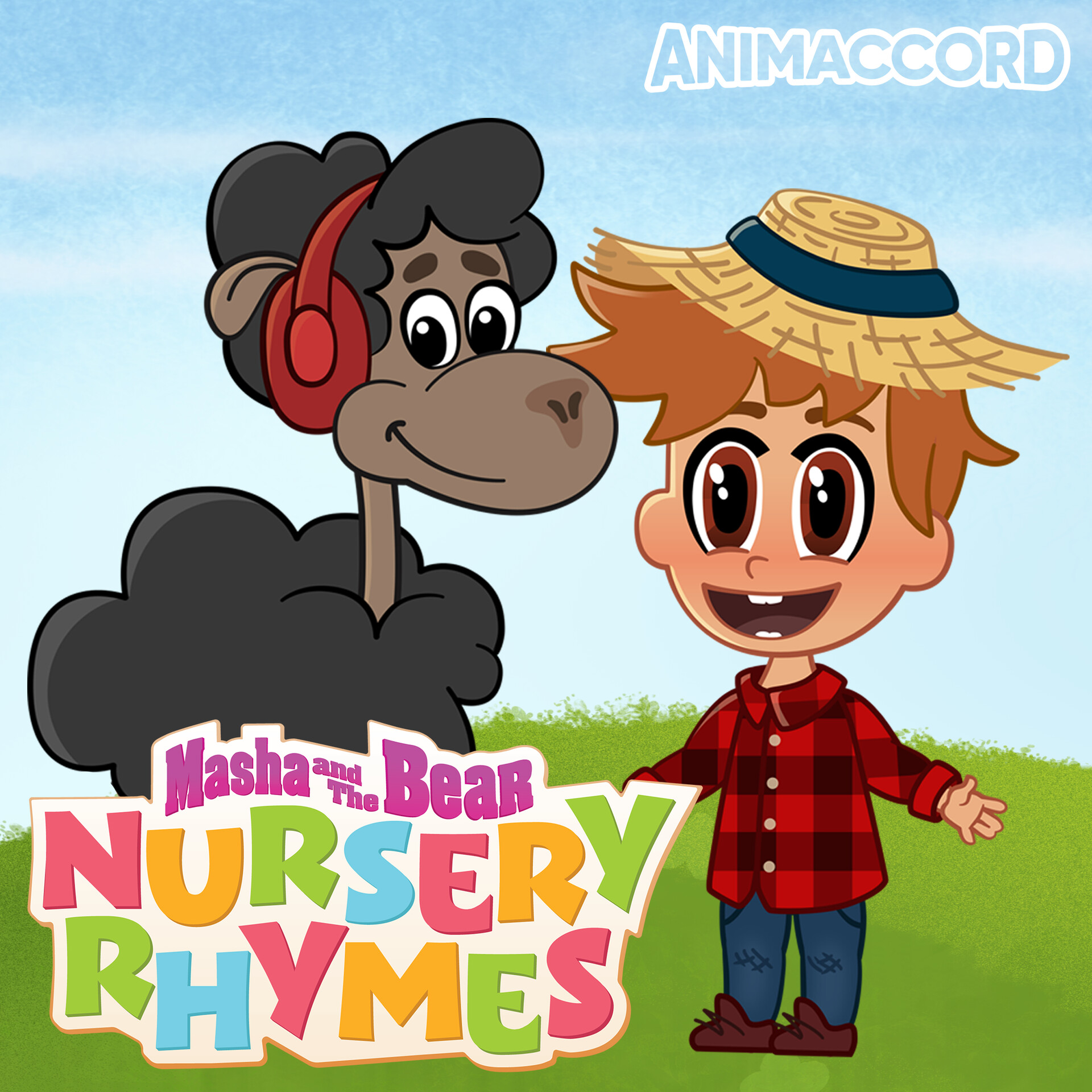 ArtStation - Masha and the Bear: Nursery Rhymes. 2D characters art.