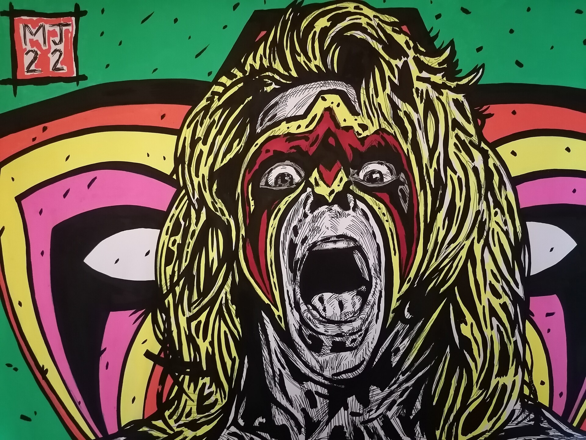 The Ultimate Warrior Wallpapers  Wallpaper Cave