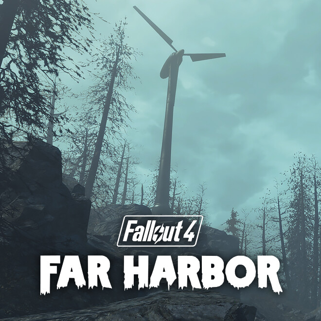 Artstation fallout 4 far harbor dlc