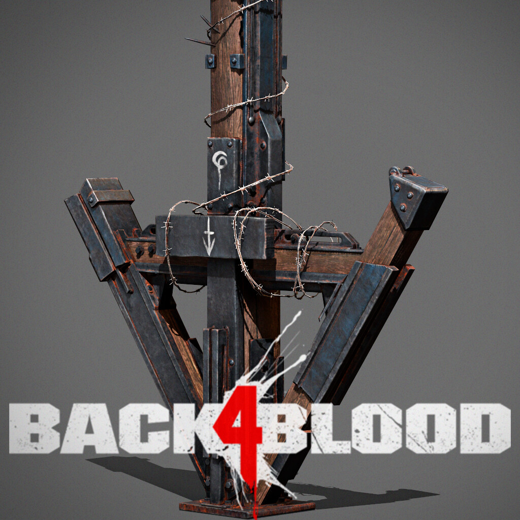 ArtStation - Back 4 Blood Prison Props