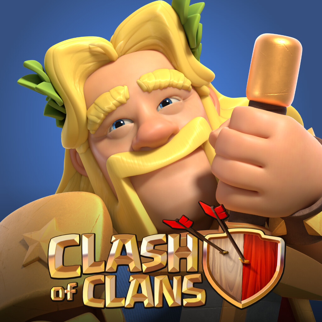 Barbarian Clash of Clans logo - Clash of Clans Wallpapers | Clasher.us