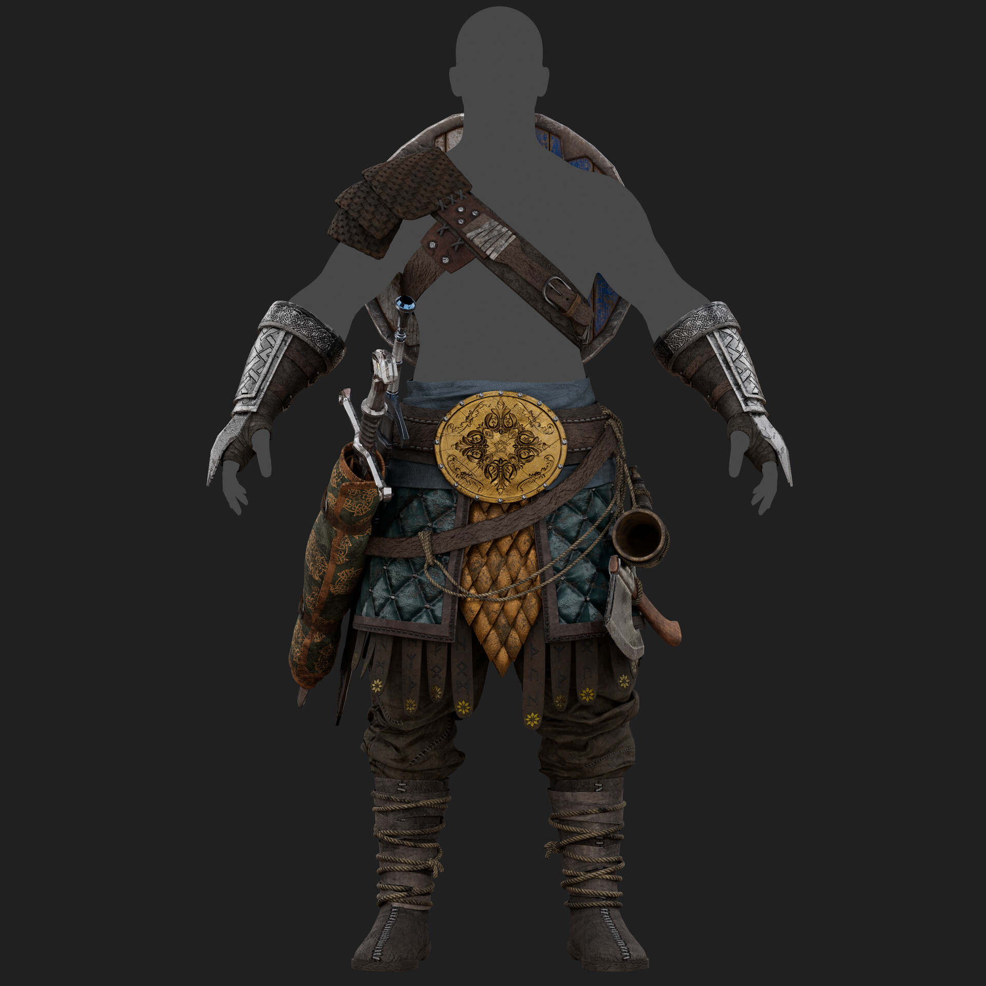 ArtStation VIKING OUTFIT