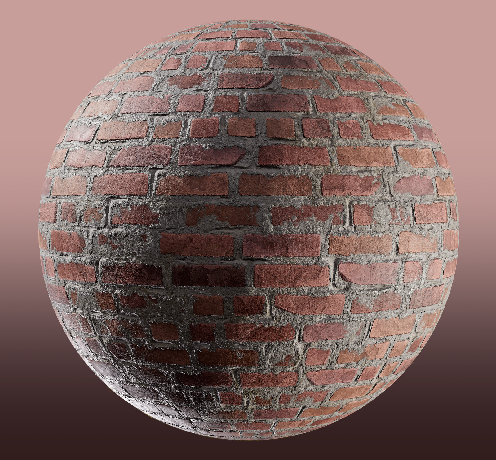 Brick PBR texture