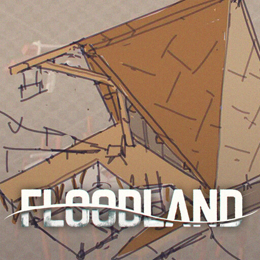 Floodland, sketches and designs