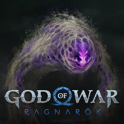 God of War Ragnarok Particle Monster( Plantom)
