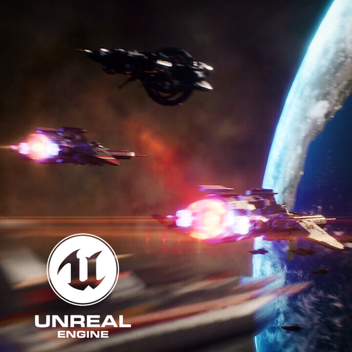 ArtStation - Spaceship Fleet - Unreal Engine 5