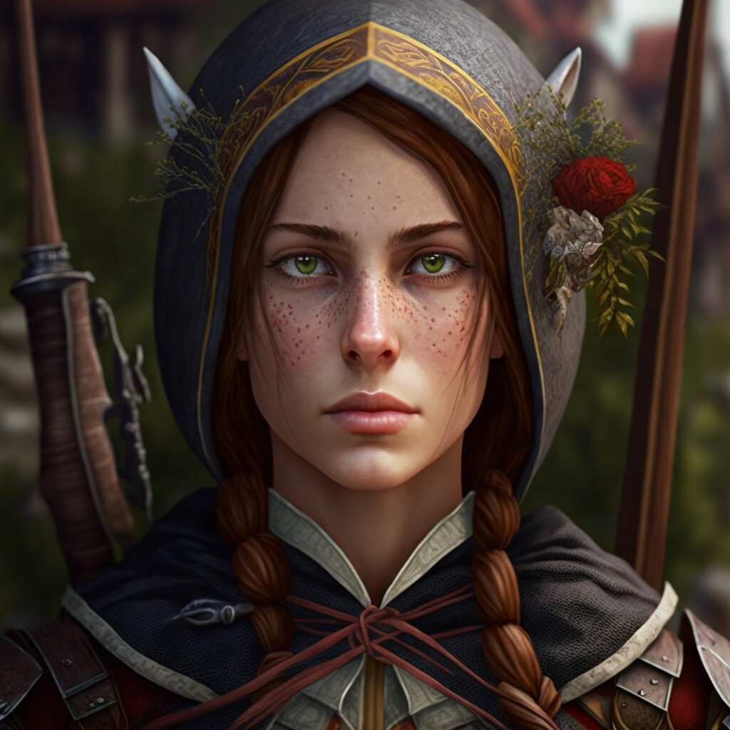 ArtStation Medieval Hunter Girl Reference Images