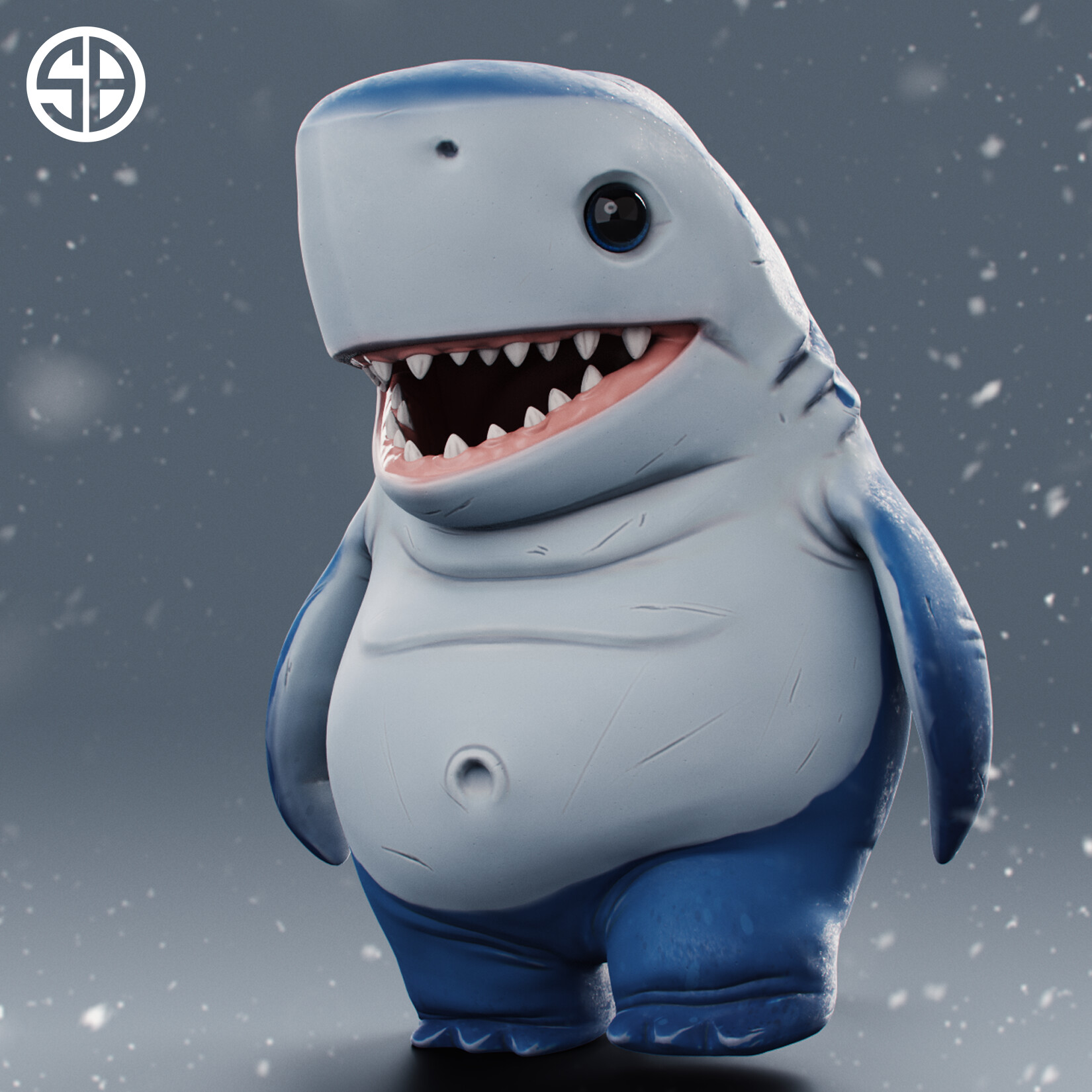 Lil <b>Shark</b> 3D Model, after such a long time, I finally had the time to finis...