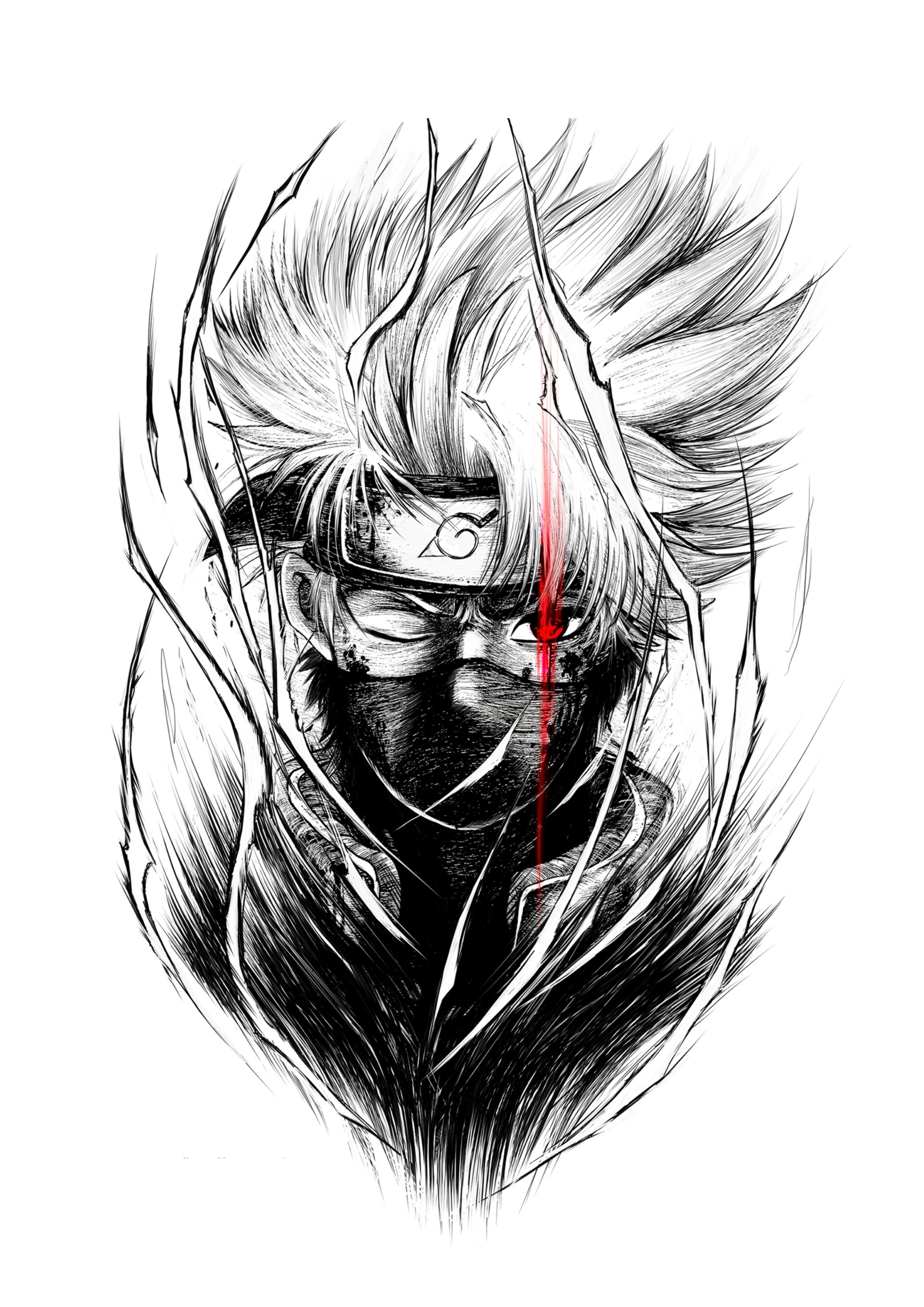 ArtStation - Kakashi - Naruto.