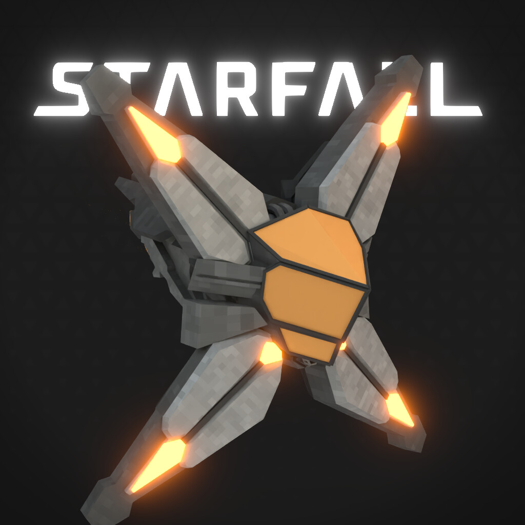 ArtStation - STARFALL - Chase Ship