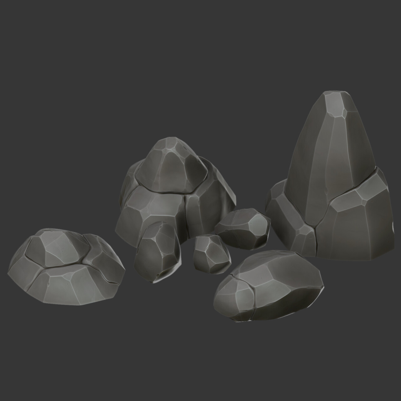 Artstation - Stylized Rocks