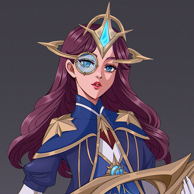 ArtStation - K/DA CODE:PINK Kaisa (fan project)