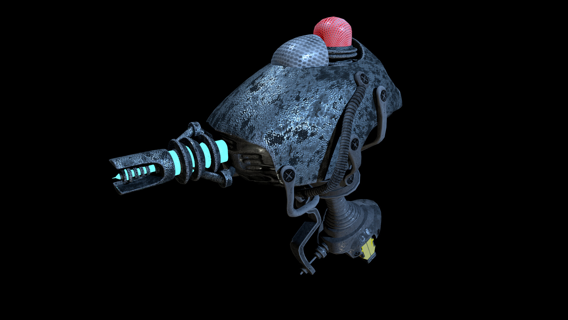 ArtStation - Fallout 3 - Alien Blaster Remake