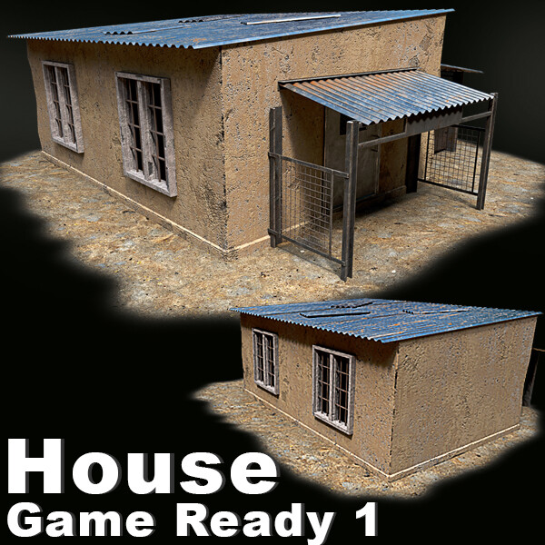 ArtStation - House Game Ready 1