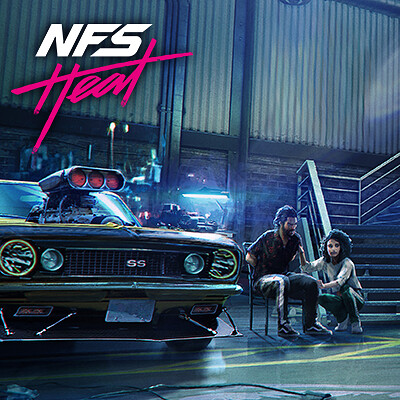 NFS HEAT - Garage Capture Scene