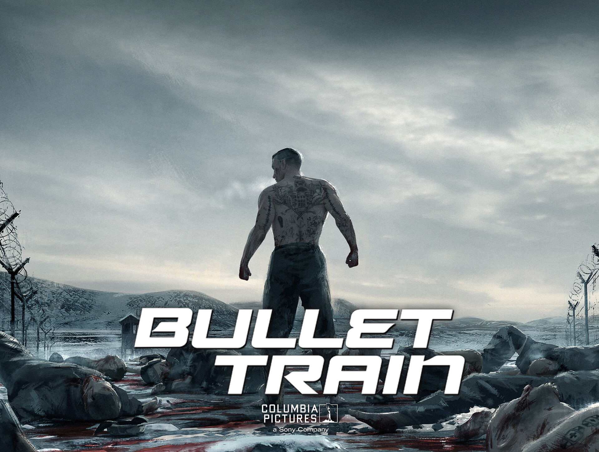 ArtStation - Bullet Train - The Train Crash