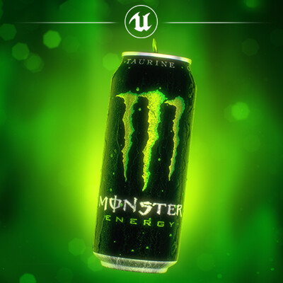 ArtStation - Digital Photography / Monster Energy Drink