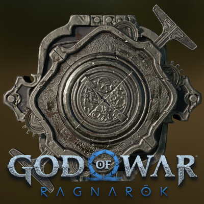 ArtStation - PS4/ PS5 Controller Stand God fo War Ragnarok