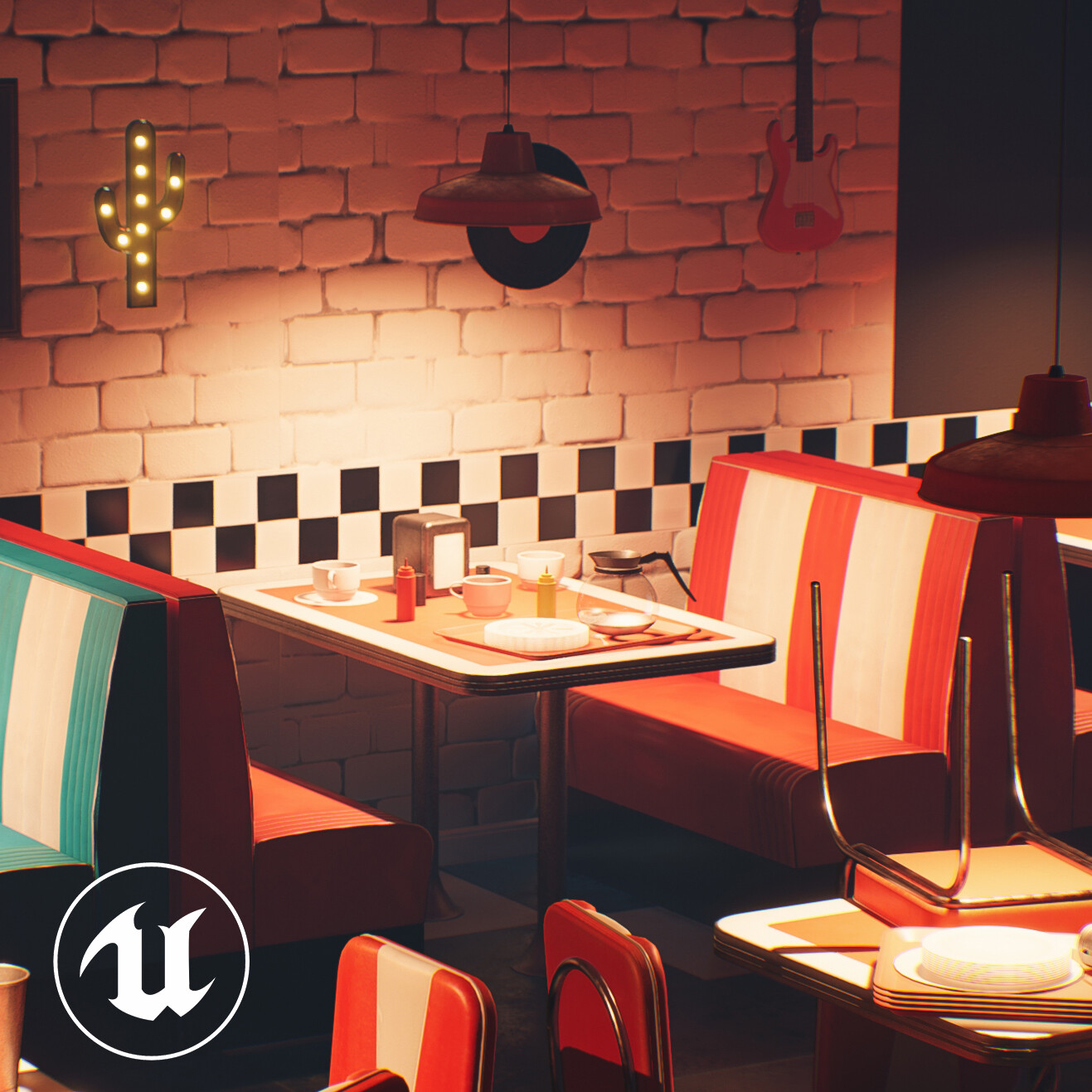 ArtStation - American Diner