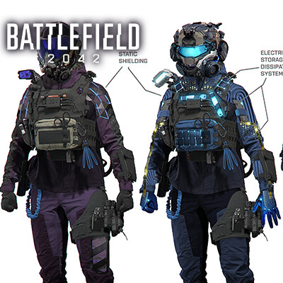 ArtStation - Battlefield 2042 - Character outfit variant