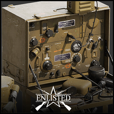ArtStation - USA RADIO SCR 284
