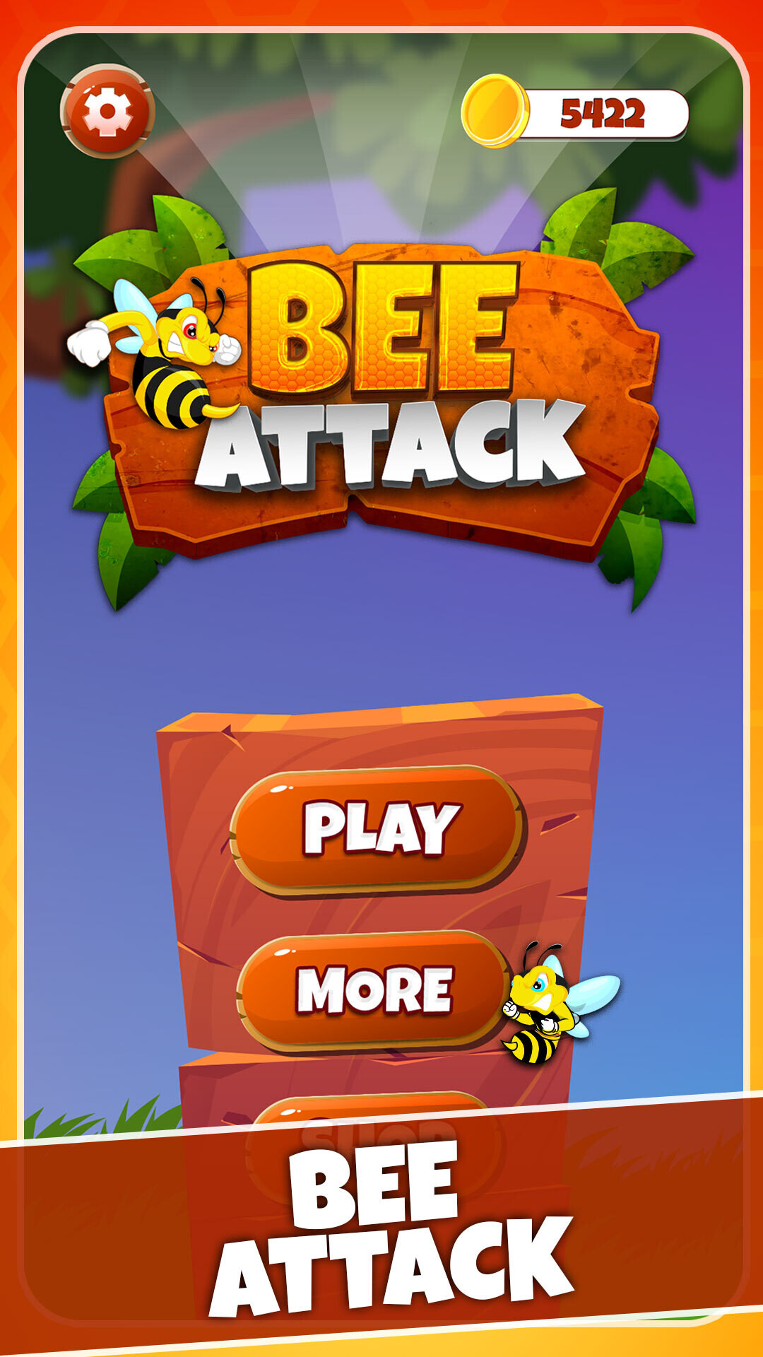 ArtStation - Bee Attack 2D Game Project