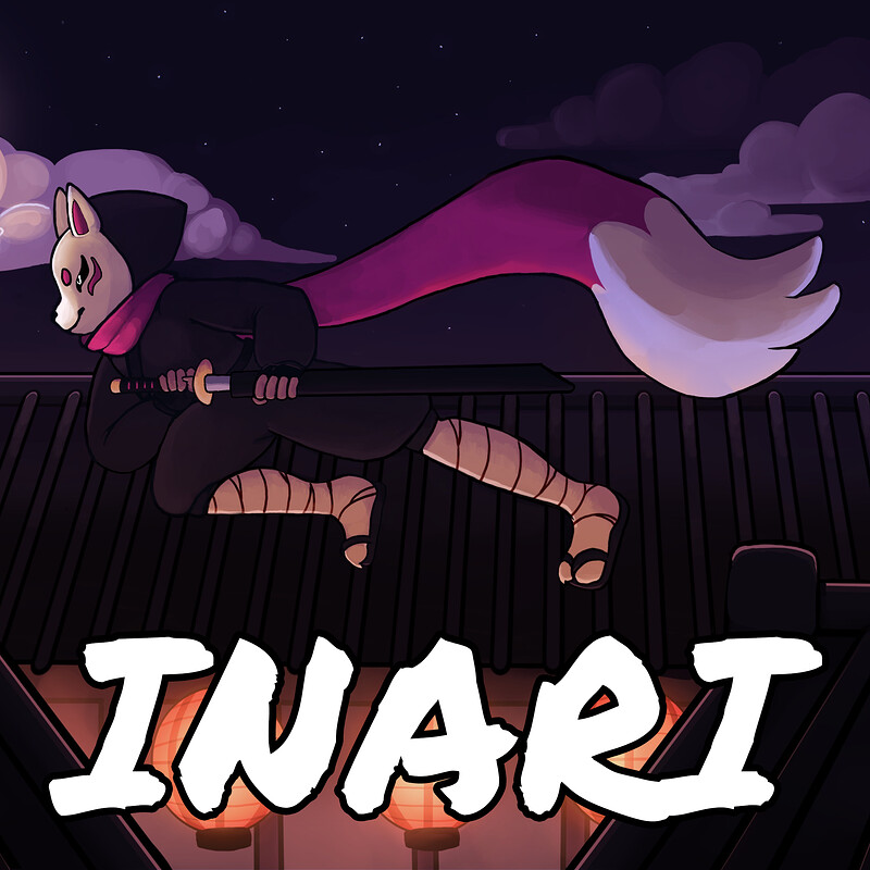 INARI - Title Screen Illustration