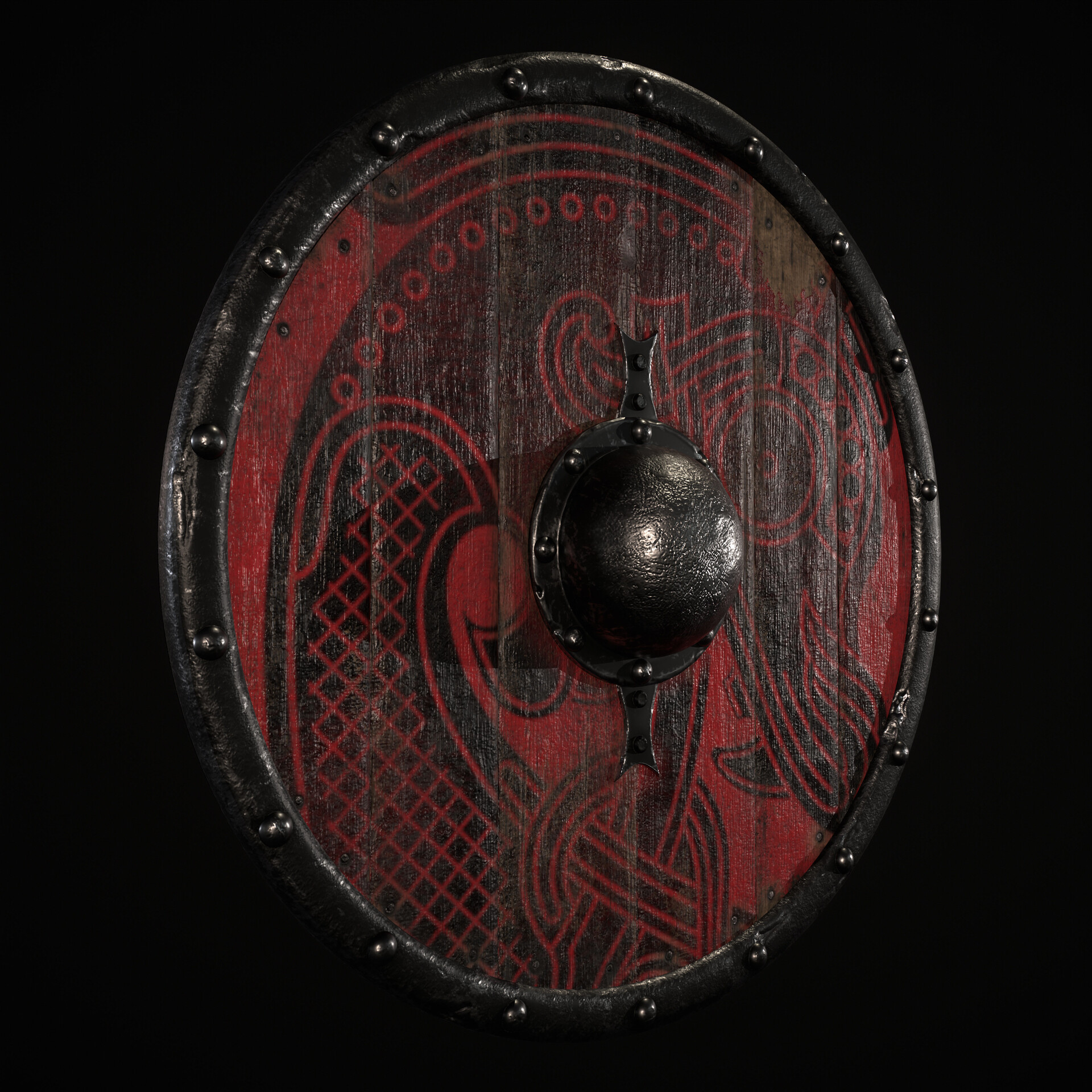 ArtStation - Viking shield