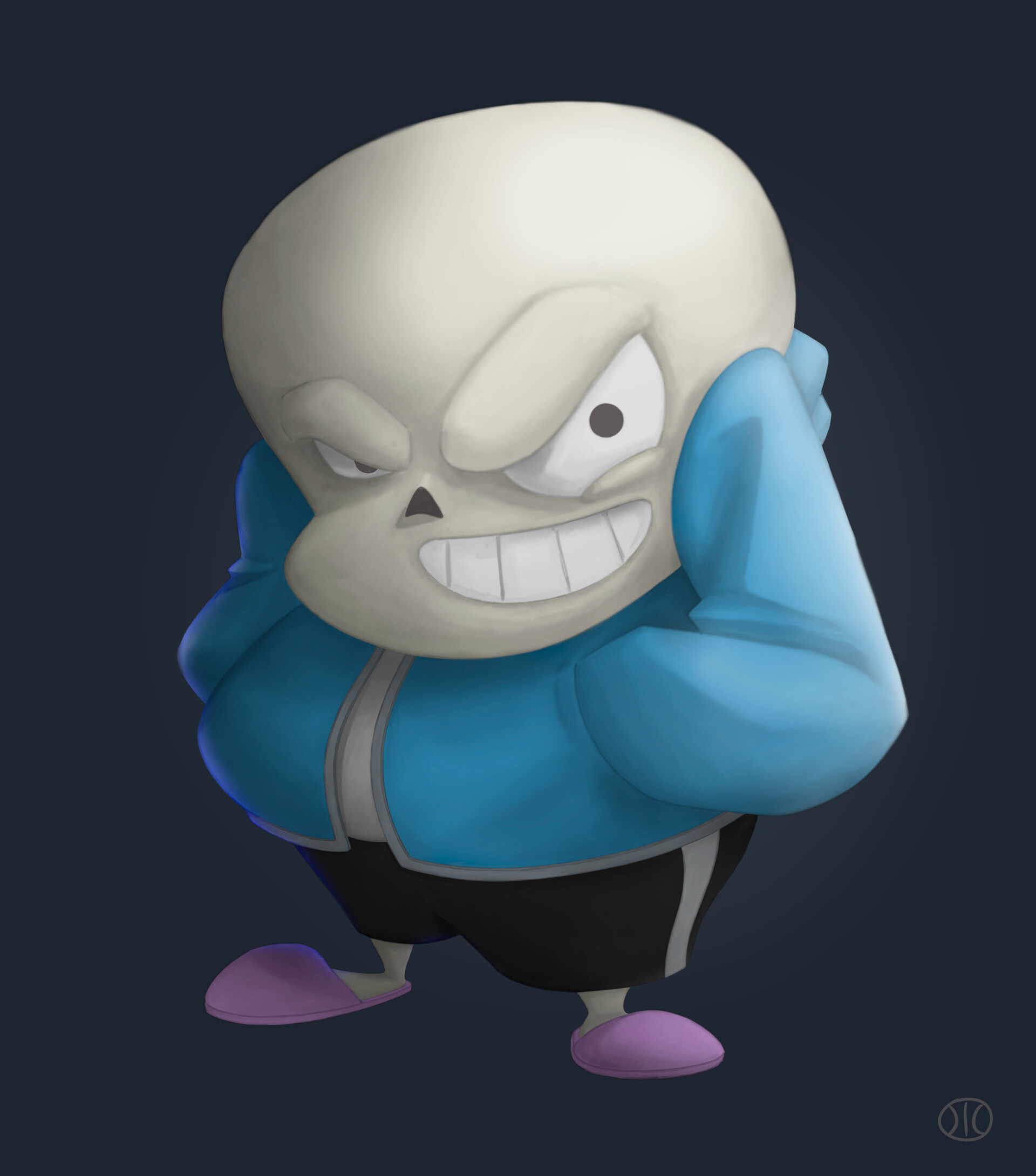 ArtStation - Sans (Undertale)