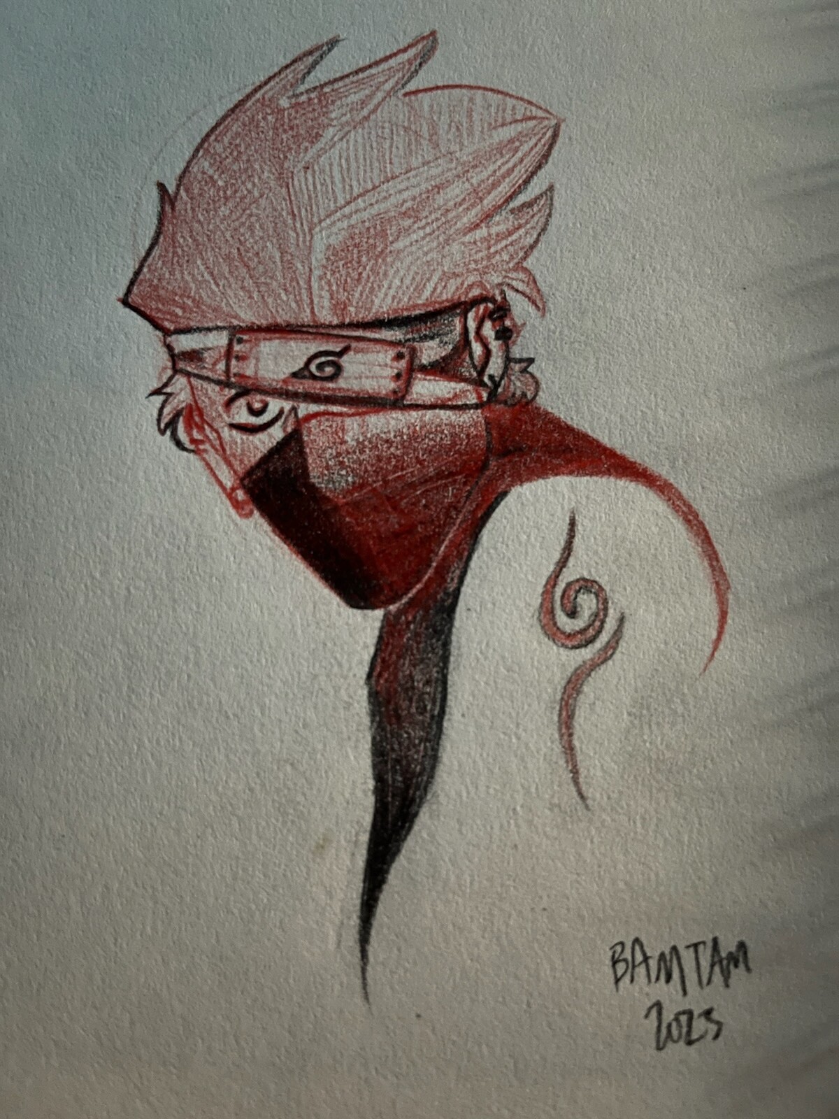 Kakashi Hatake Drawing  Cool drawings, Drawings, Sketches easy