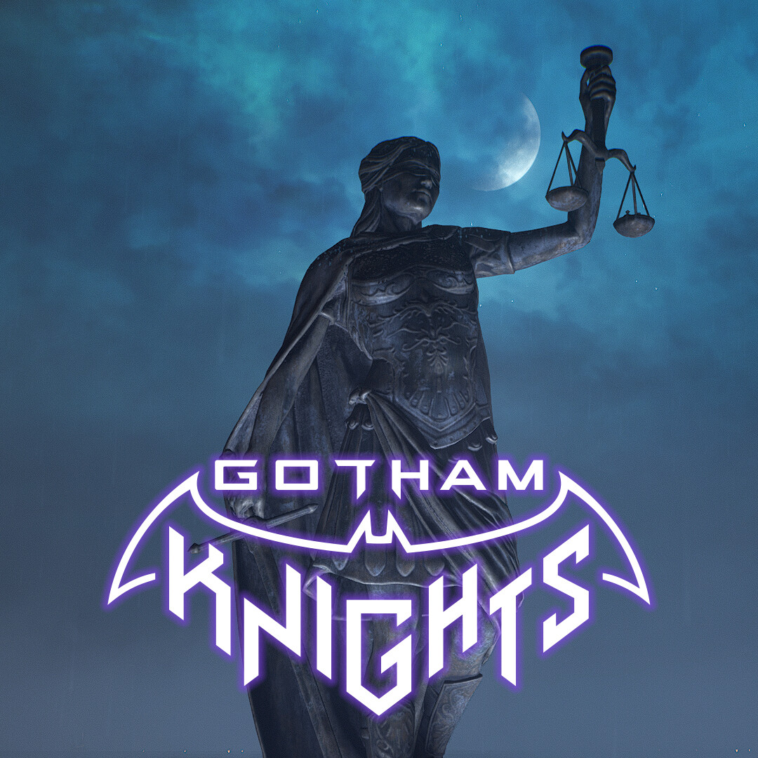 ArtStation Gotham Knights Statue of Justice