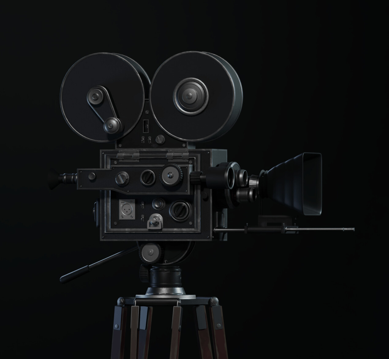 ArtStation Vintage movie camera