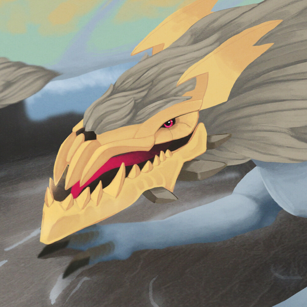ArtStation Cloud Drake FanArt