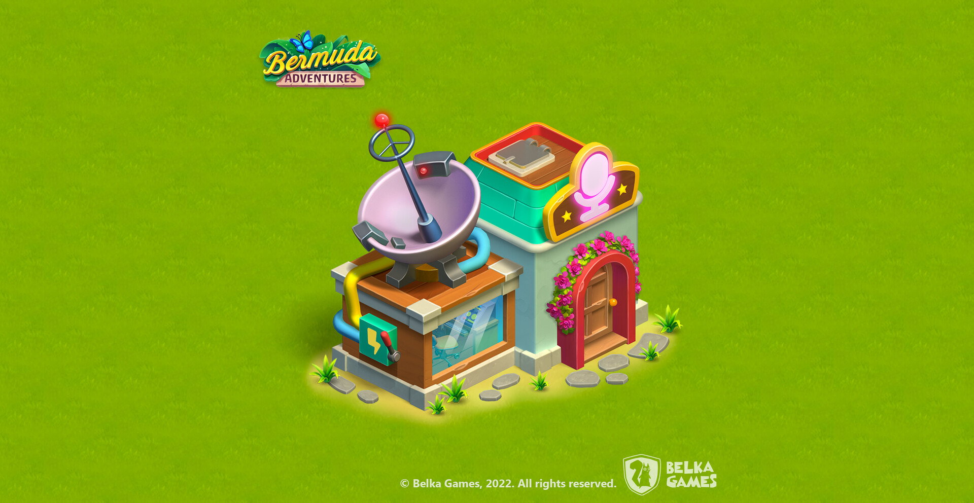 Artstation radio station for project bermuda adventures belka games 