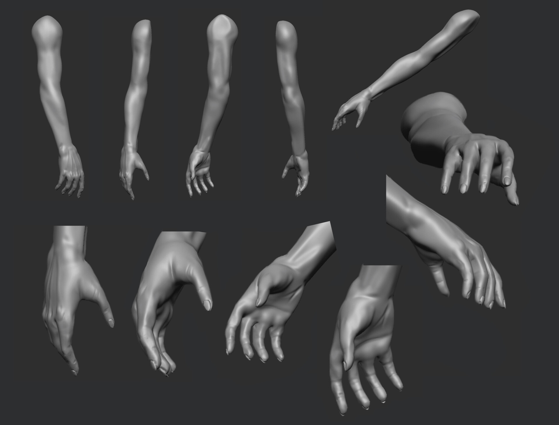 ArtStation - Human Female Arm Study