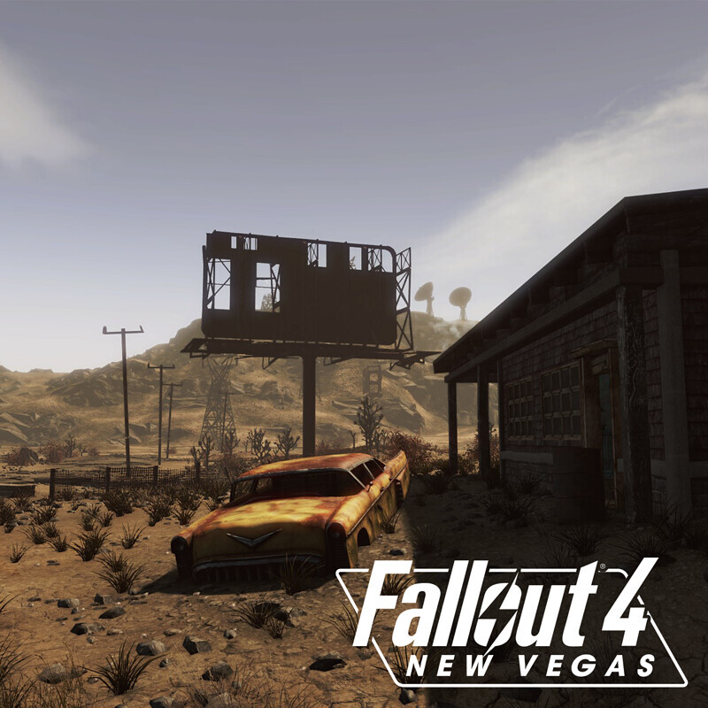 ArtStation - Fallout New Vegas Mod Portfolio
