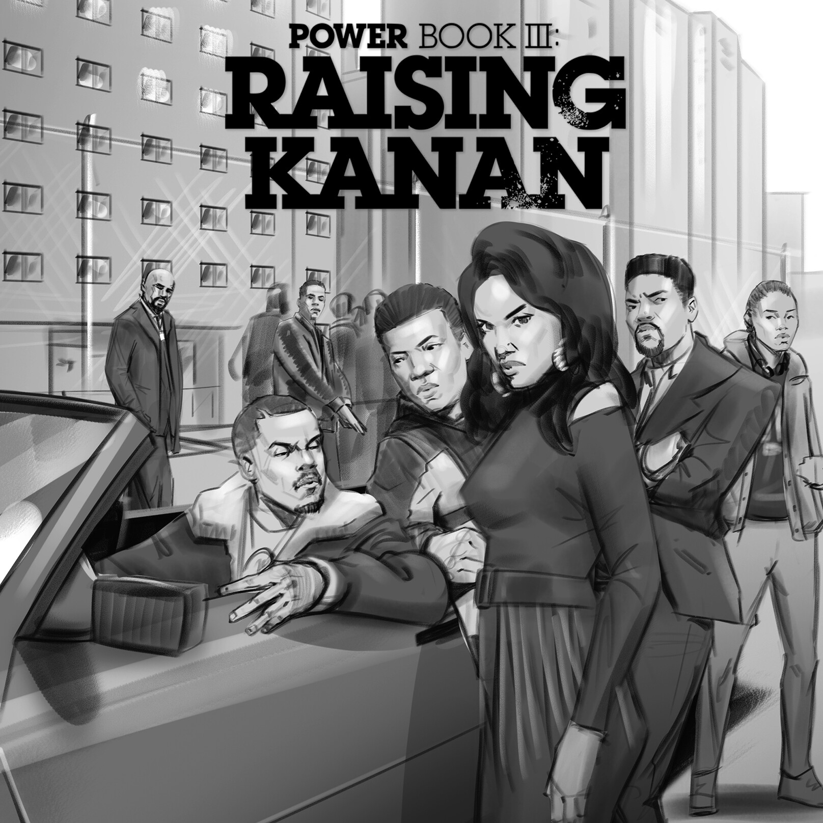 ArtStation Raising Kanan Key Art Sketches